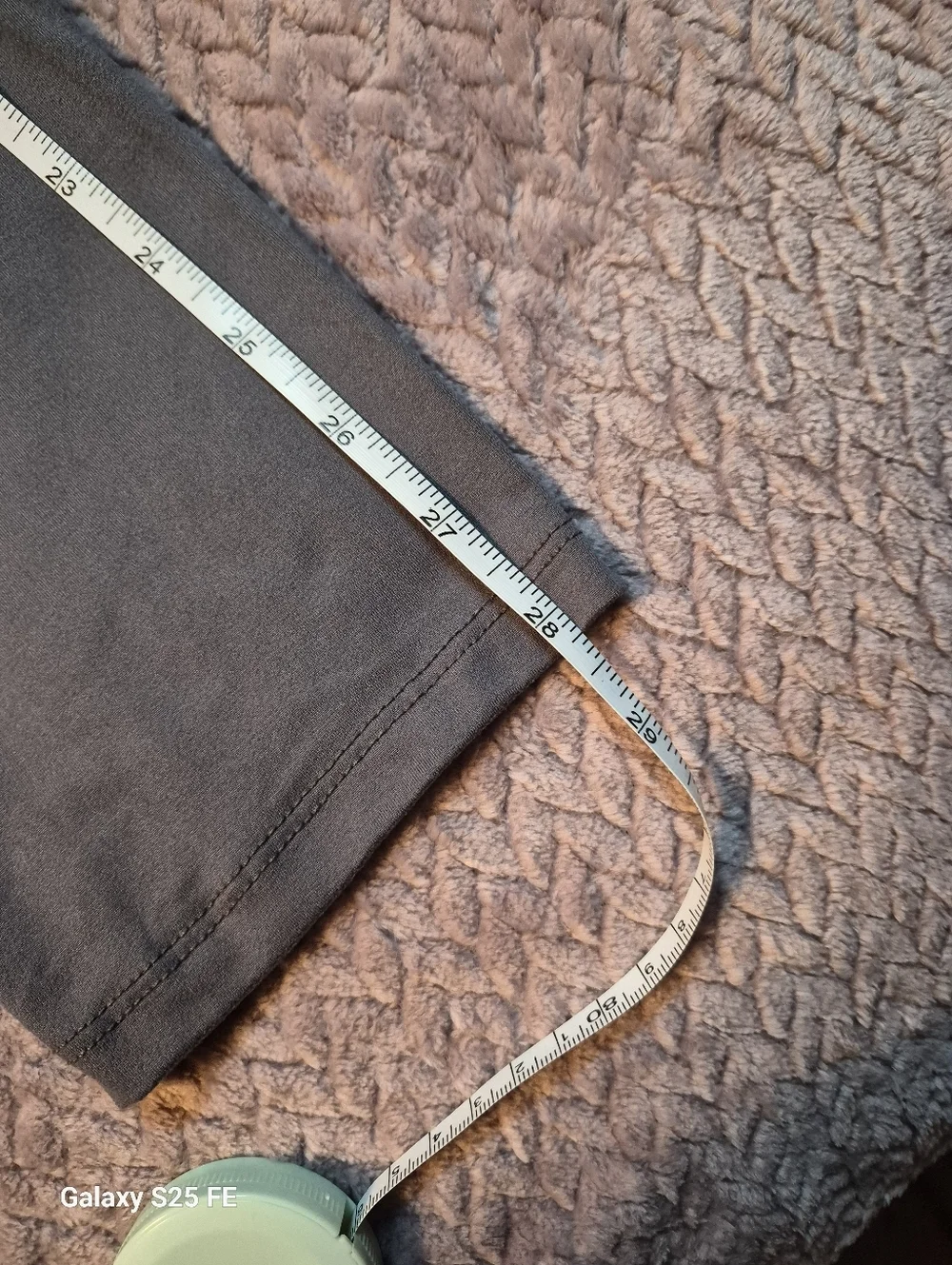 3-Pack Capri Length Leggings, Blue, Light Gray & Black, L/XL, EUC